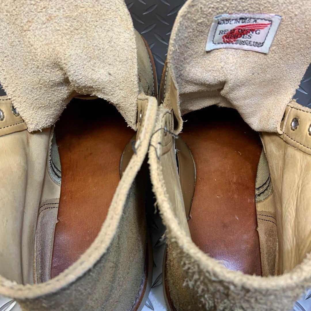 ☆REDWING 8167 廃盤モデル 1999年製 US7.5E (24A22) レッド ☆REDWING 8167 廃盤モデル 1999年製 US7.5E (24A22) レッド