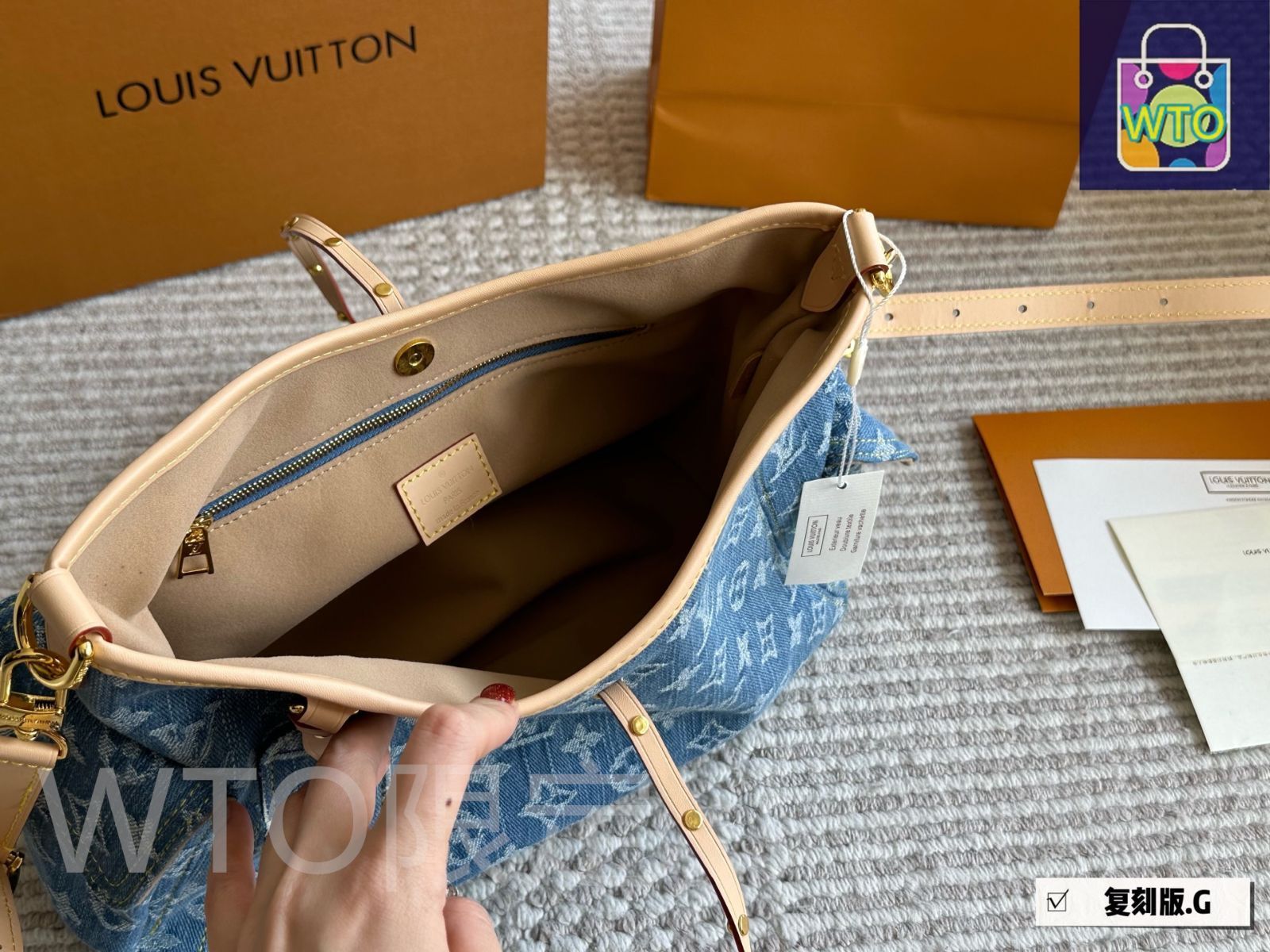 今日特価】Louis Vuitton CarryAll Dark MM ルイ・ヴィトン