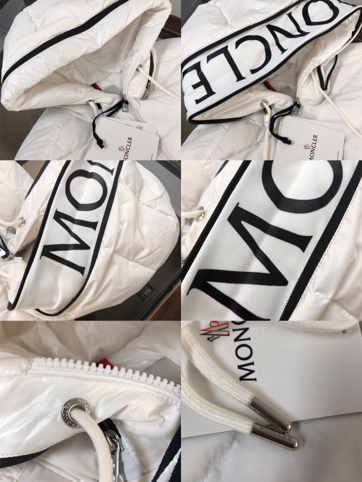 未使用MONCLER モンクレール ENET ジャケット ホワイト サイズ 0 未使用 MONCLER モンクレール ダウンジャケット｜本日限定特価