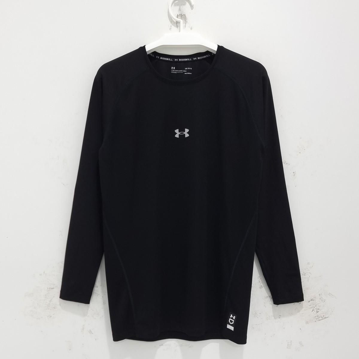 【雷市場（ポンジャン）商品韓国直送】UNDER ARMOUR(アンダーアーマー) メンズ Tシャツ コンプレッション 長袖 機能性 トレーニングウェア 100 L