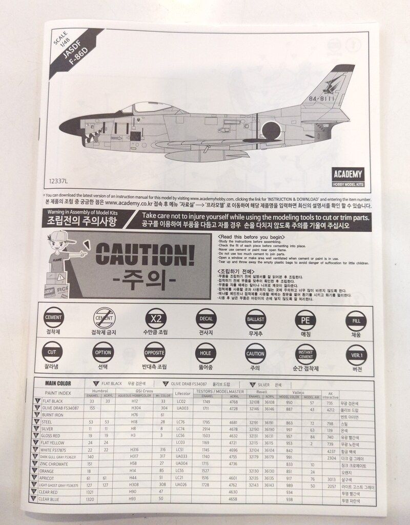 モノクローム 1/48 航空自衛隊 F-86D セイバードッグ - メルカリ