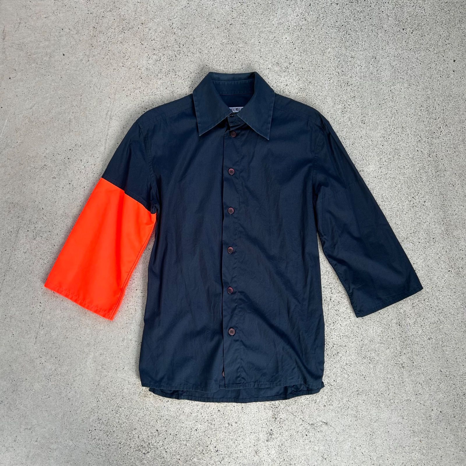 DARK BIKKEMBERGS bi-color shirt
