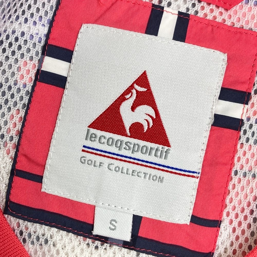 サイズ：S LE COQ GOLF ルコックゴルフ 裏メッシュ 半袖ブルゾン