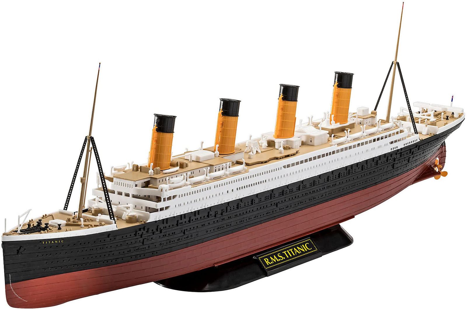 ドイツレベル 1/600 R.M.S タイタニック 色分け済みプラモデル