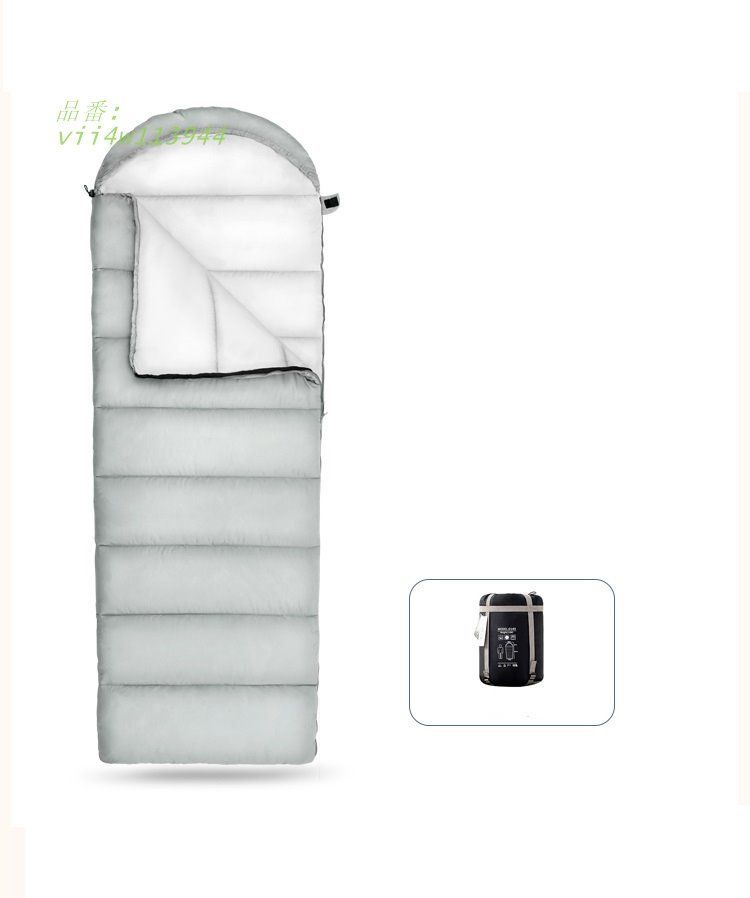 寝袋 シュラフ封筒型 軽量 保温 スリーピングバッグ アウトドア 防災用 避難用 コンパクト 車中泊 春夏秋冬 収納パック付き 丸洗い キャンプ 登山 vii4w113944