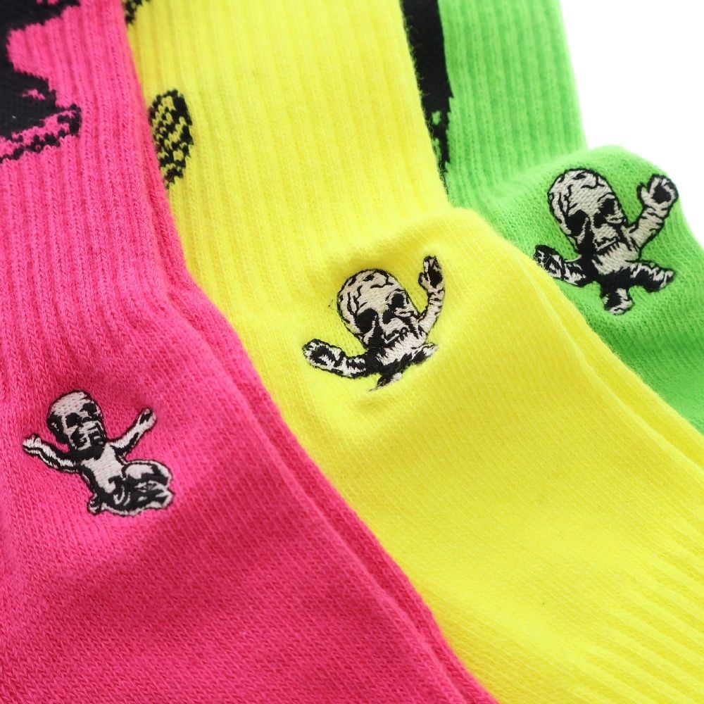 CHROME HEARTS (クロムハーツ) FOTI SOCKS フォティ3足セットソックス