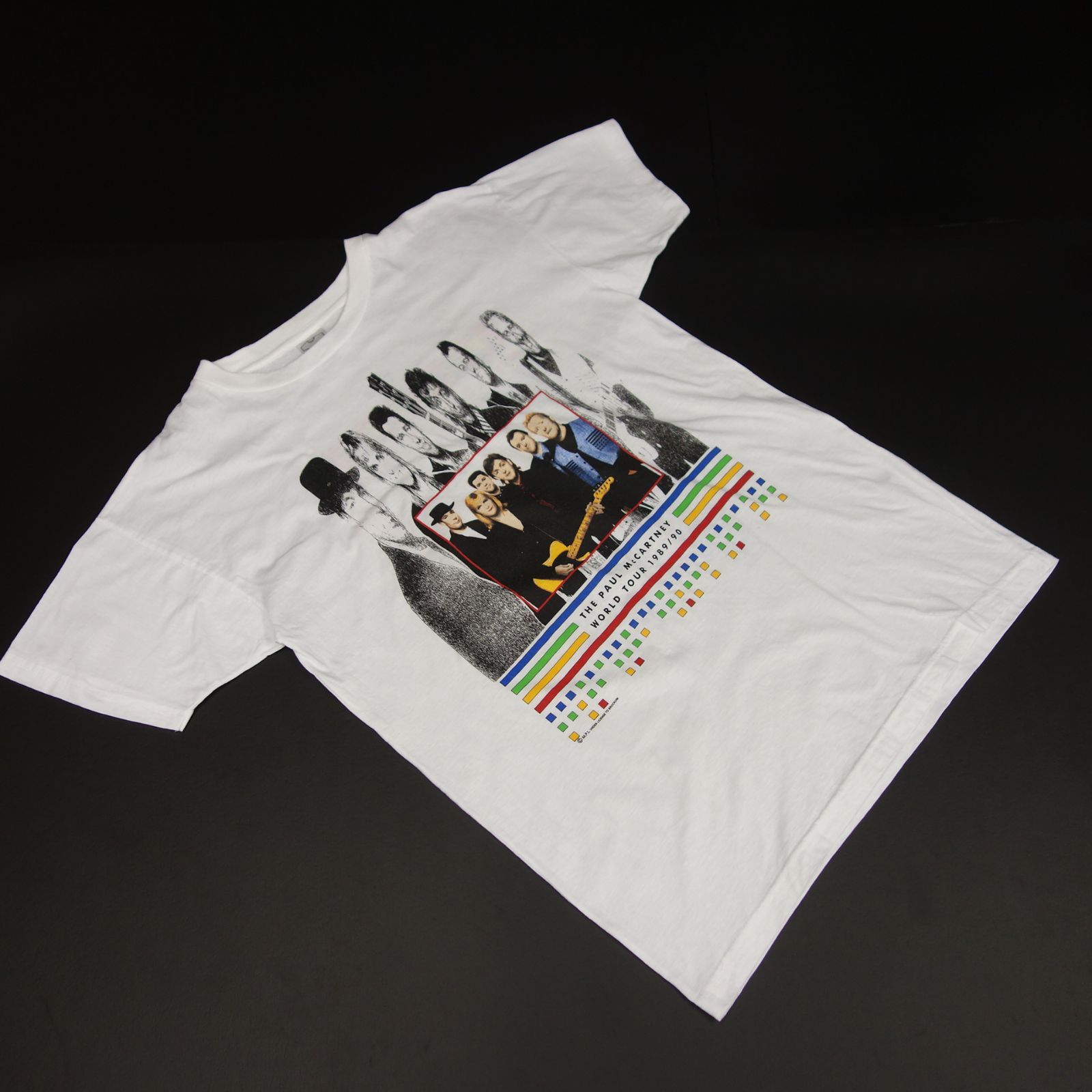 80s～ Vintage US古着☆Paul McCartney ポール マッカートニー 半袖 