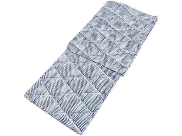 画像の帯の色違い 赤グラデ 帯付き◇◇ノー皺加工最高級カルキュロ