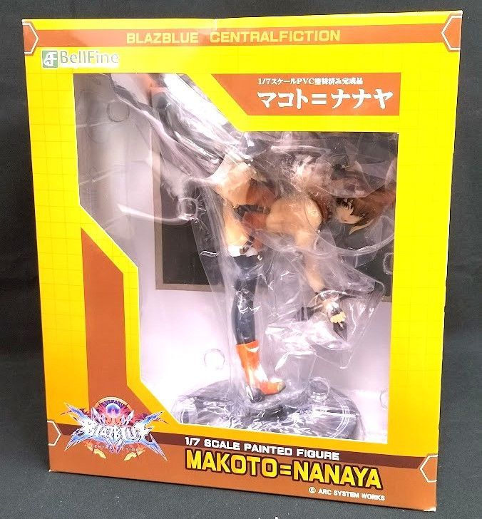 ベルファイン 最高 BLAZBLUE CENTRALFICTION マコト=ナナヤ 1/7 完成品