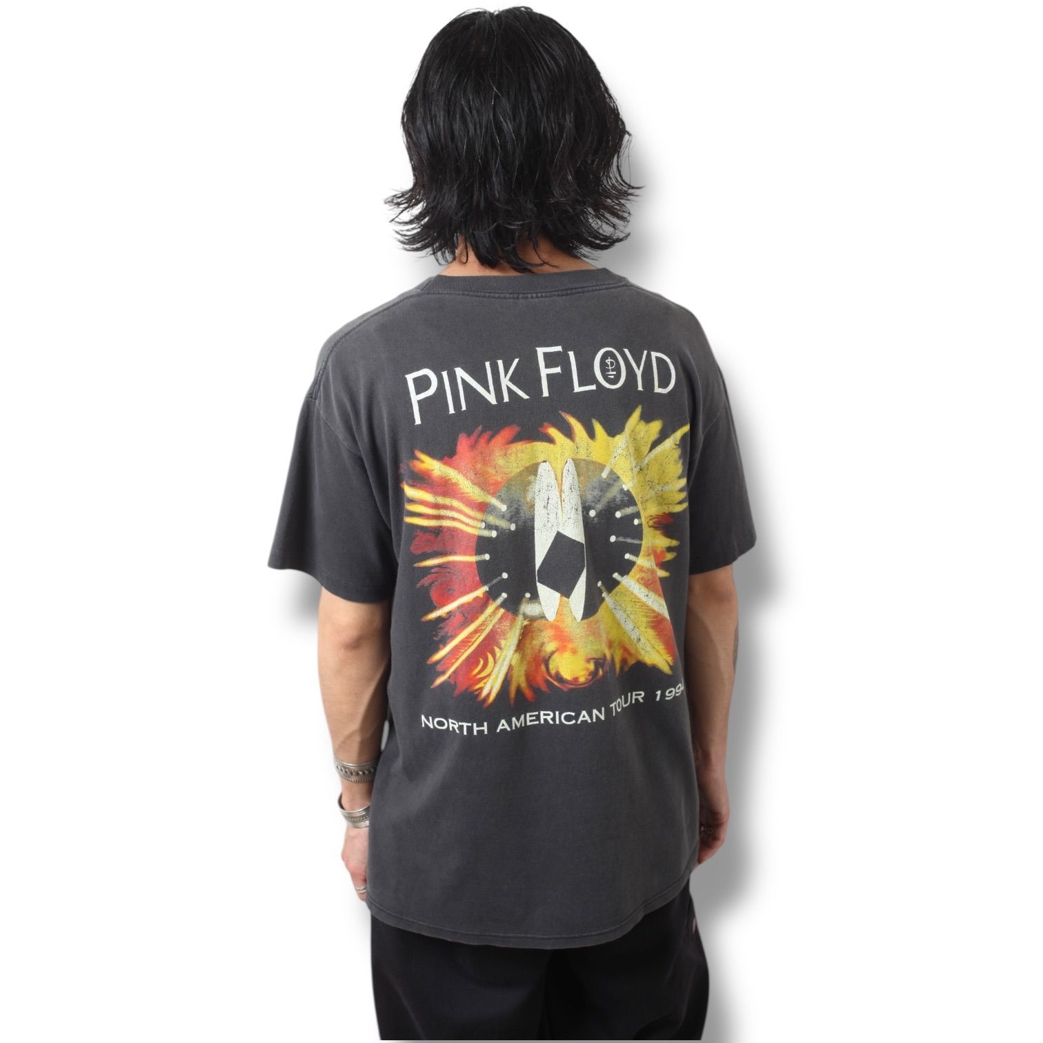 ピンクフロイド90s vintage T PINKFLOYD SUN DIAL VINTAGE (ヴィンテージ) 90s PINK FLOYD SUN DIAL ピンク