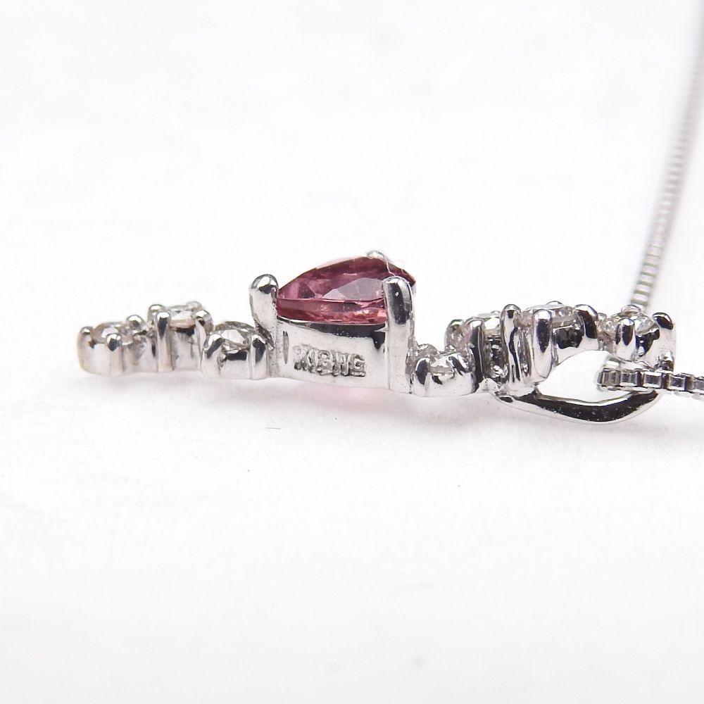 Samantha Tiara サマンサティアラ K18WG ホワトゴールド 色石