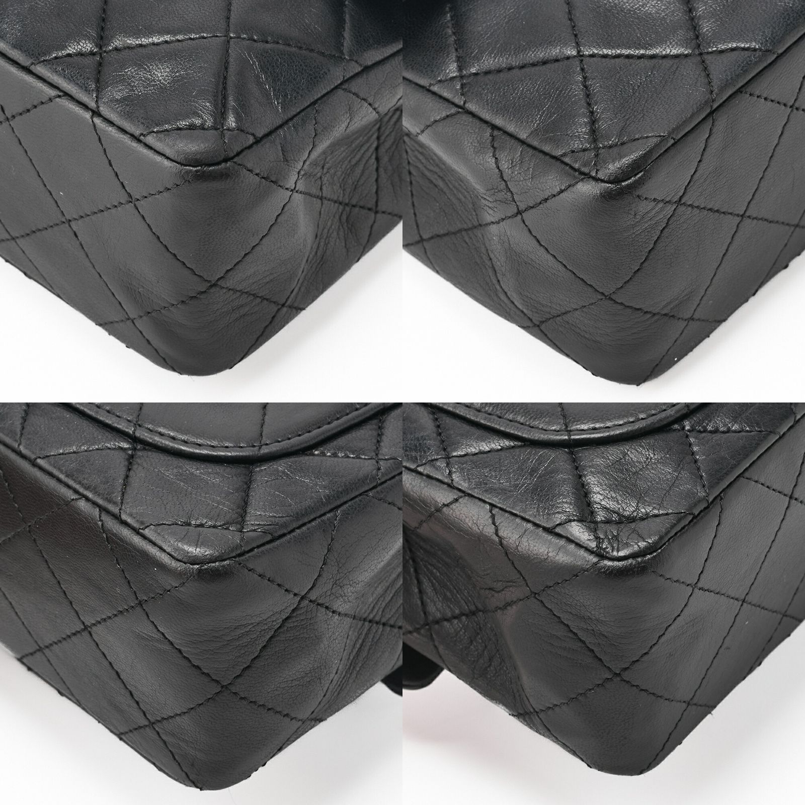 黒 シングルフラップ