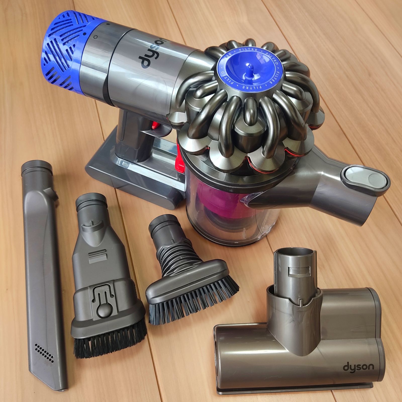 バッテリー新品】ダイソン dyson V6 マットレス/布団/車向けセット 