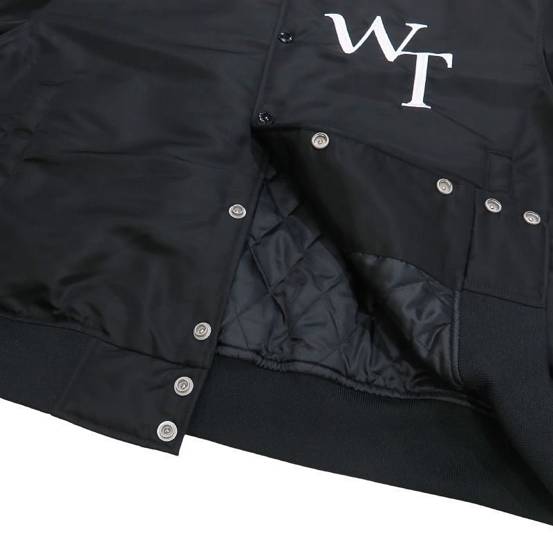 美品 WTAPS ダブルタップス 23AW TEAM/JACKET/NYLON.TWILL LEAGUE