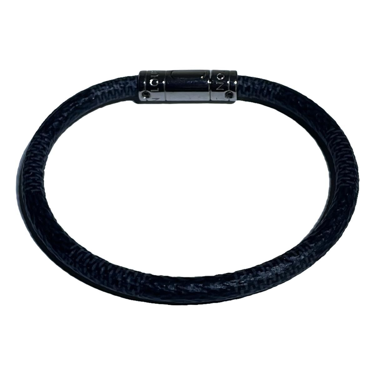 ルイ ヴィトン ダミエ グラフィット ブラスレ キープイット ブレスレット M6140E ブラック PVC メタル LOUIS VUITTON  【中古】 : 1-0126809 : 銀座パリス Yahoo!ショッピング店 - 通販 - Yahoo!ショッピング