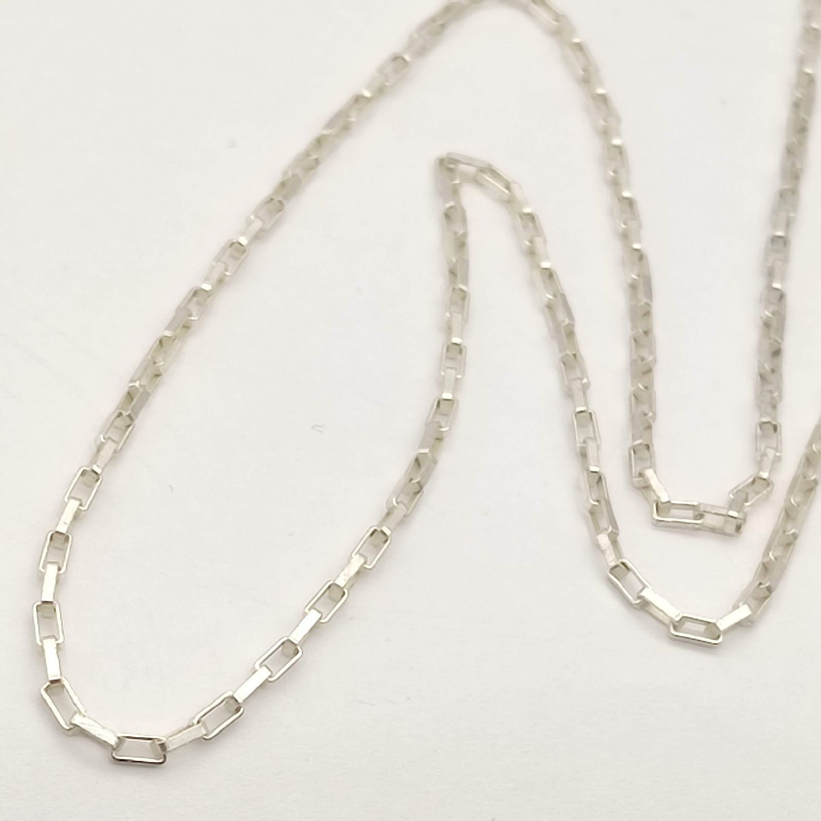 197】ITALY SILVER シルバー 925 ネックレス 長さ約40cm アクセサリー 