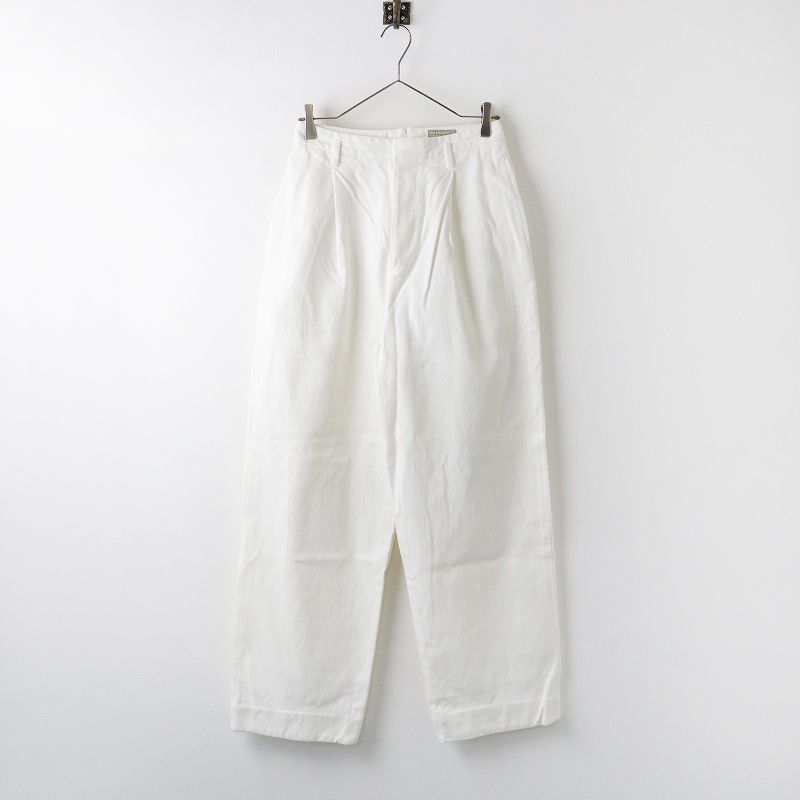 マーガレットハウエル 極美品 washed cotton twill 2 美品 マーガレットハウエル MARGARET HOWELL WASHED COTTON