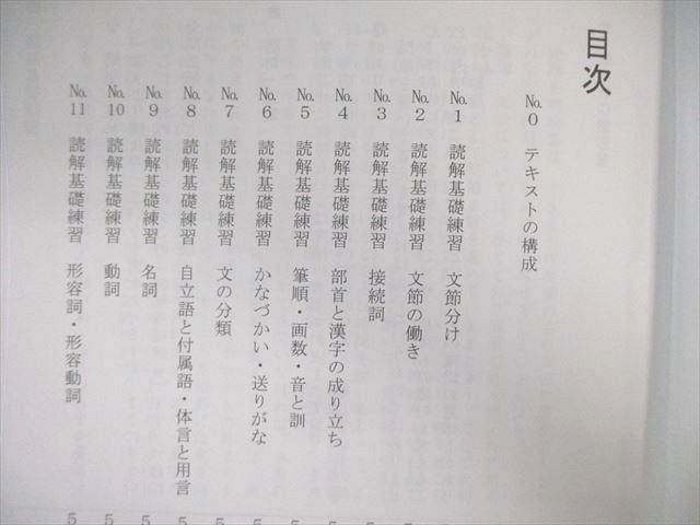 希学園 小5 ベーシック国語 オリジナルテキスト 精読