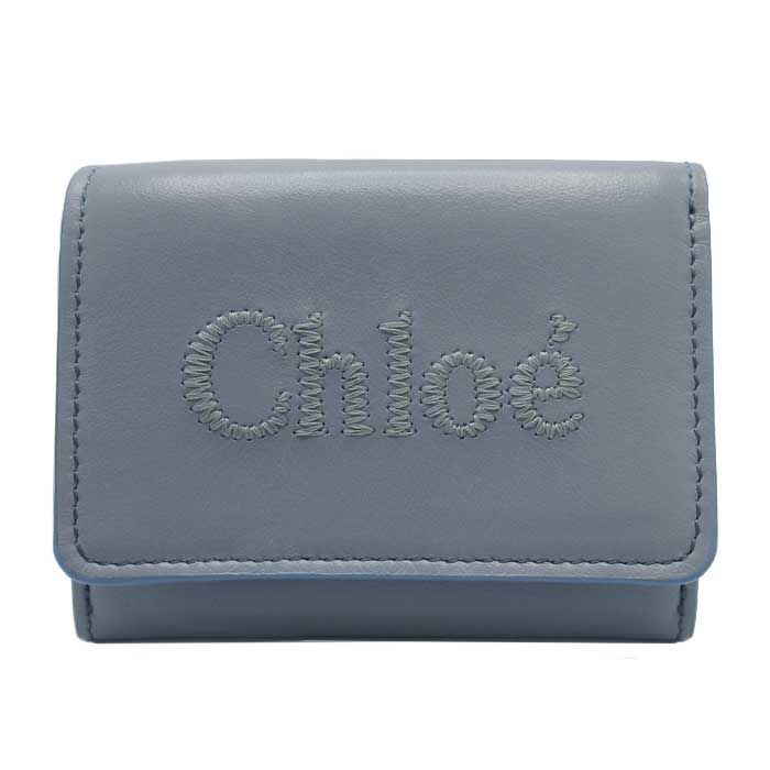 クロエ 三つ折り財布 Chloe ミニ トリフォールド ウォレット ミニ財布  