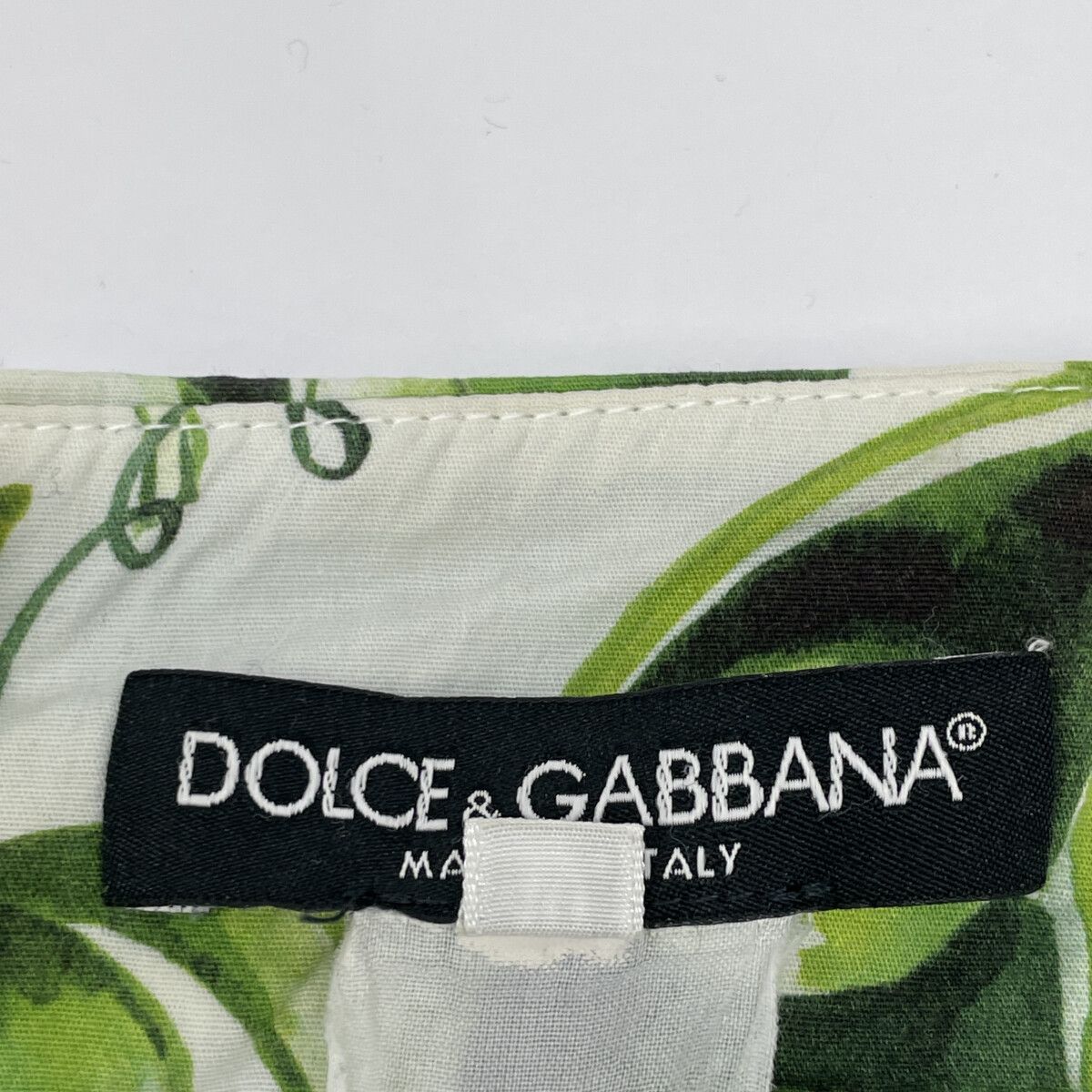 DOLCE-GABBANA ドルチェアンドガッバーナ さやえんどう ﾌﾟﾘｰﾂｽｶｰﾄ 40 GULLKHAN_COM