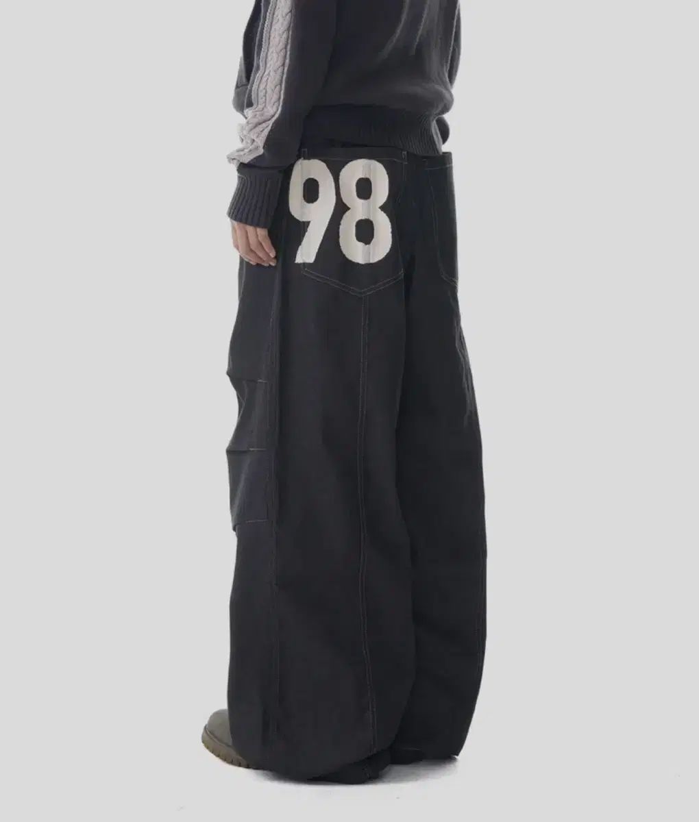 アーカム 98 ピンタック パンツ Knee Pin ー tuck Denim Pants