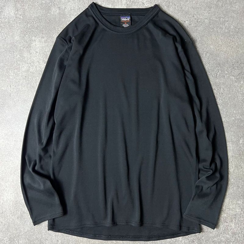 美品 90s patagonia 長袖 Tシャツ ロンT Mサイズ USA製 patagonia - 90s USA製 パタゴニア キャプリーン 長袖 Tシャツ