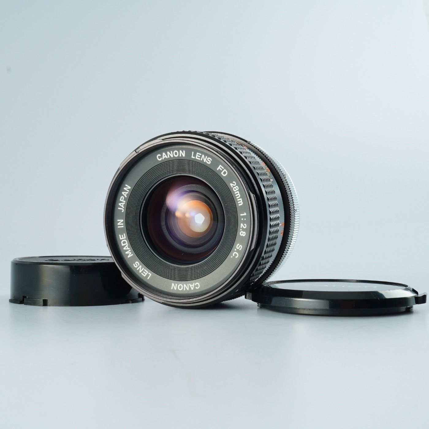 Canon キヤノン FD 28mm F/2.8 S.C. 単焦点レンズ Canon キヤノン FD 28mm F/2.8 s.c. 単焦点レンズ 【公式通販】