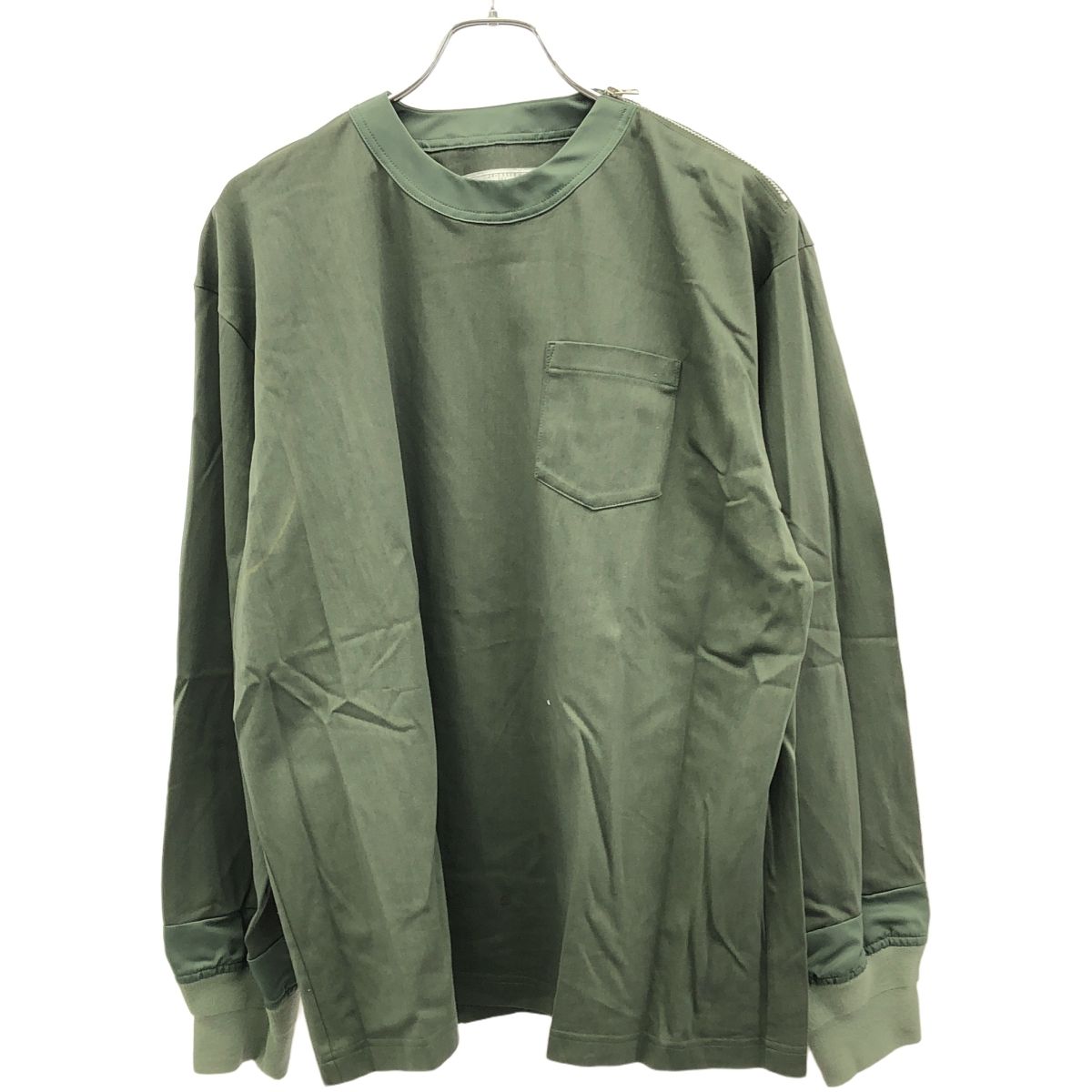 sacai サカイ 24AW Cotton Jersey L/S T-Shirt ロングスリーブ