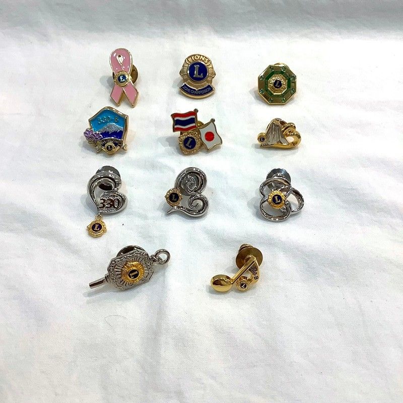 ライオンズクラブ（LIONS CLUB）ピンバッチ35個まとめうり