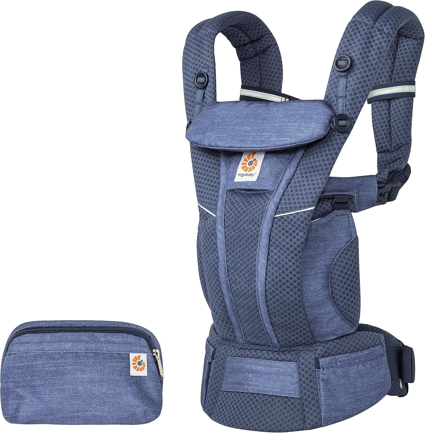 【新品・未開封品】Ergobaby(エルゴベビー) EBC OMNI Breeze ヘザードデニムブルー