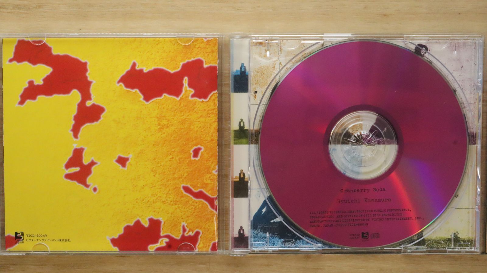 国内盤CD☆河村隆一/Ryuichi Kawamura□ Cranberry Soda 【VICL60049