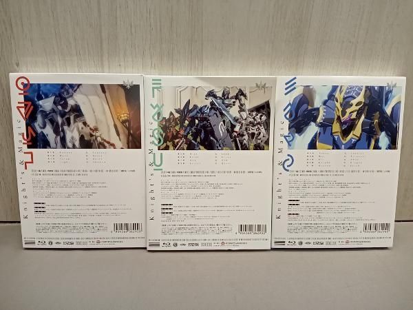 ナイツ&マジック Blu-ray 全３巻セット 全て未開封品 ナイツ&マジック Blu-ray 全3巻セット 全て未開封品 ナイツ&マジック
