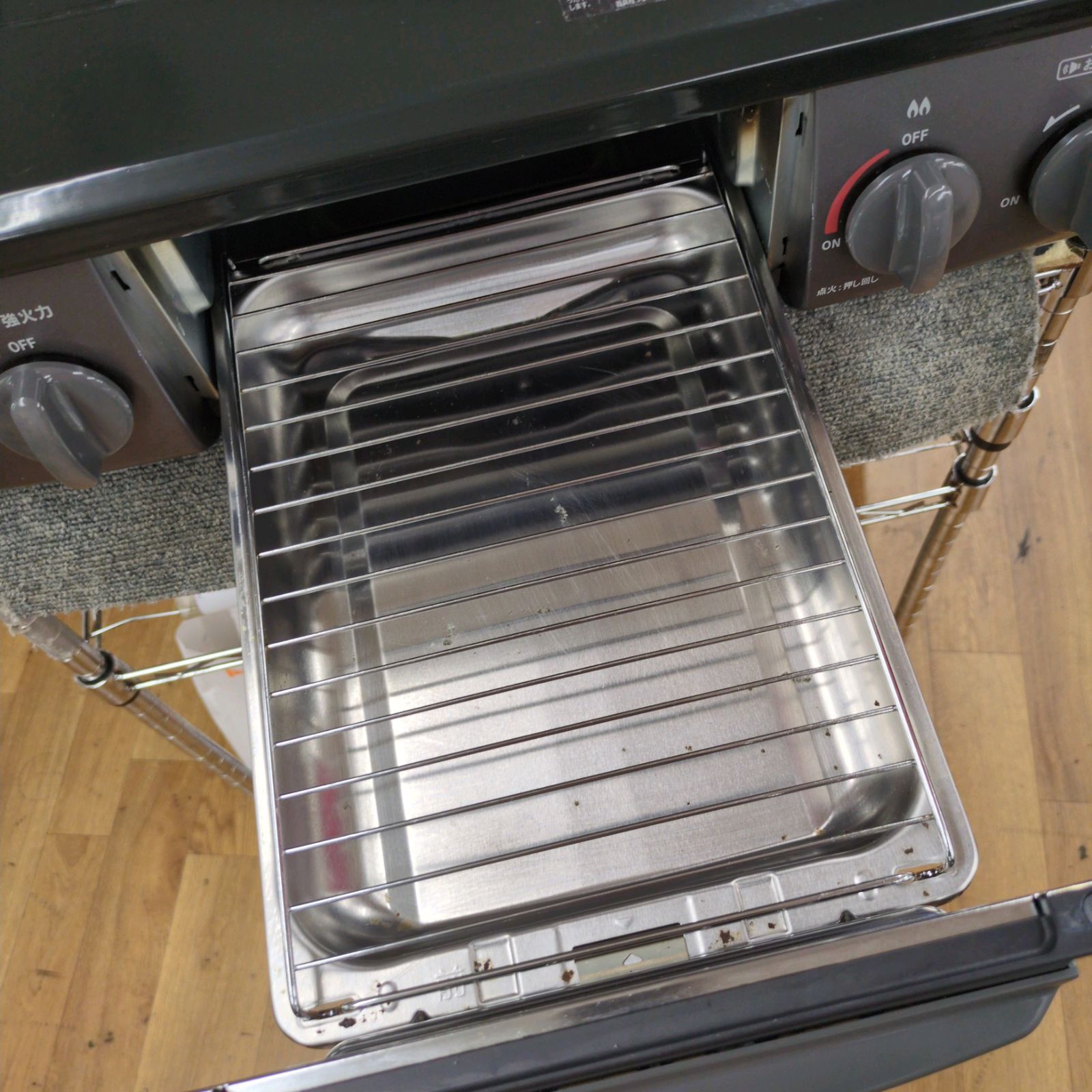 J310 ☆多少のグリル使用感☆2023年製☆Rinnai☆都市ガスコンロ☆水