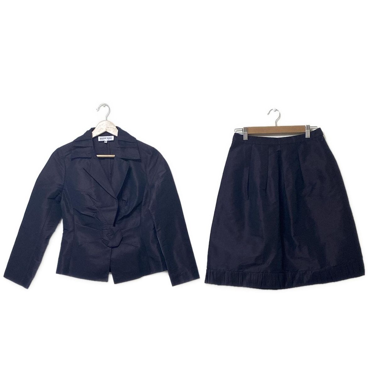 HANAE MORI ハナエモリ スカートスーツ レディース - ダークブラウン