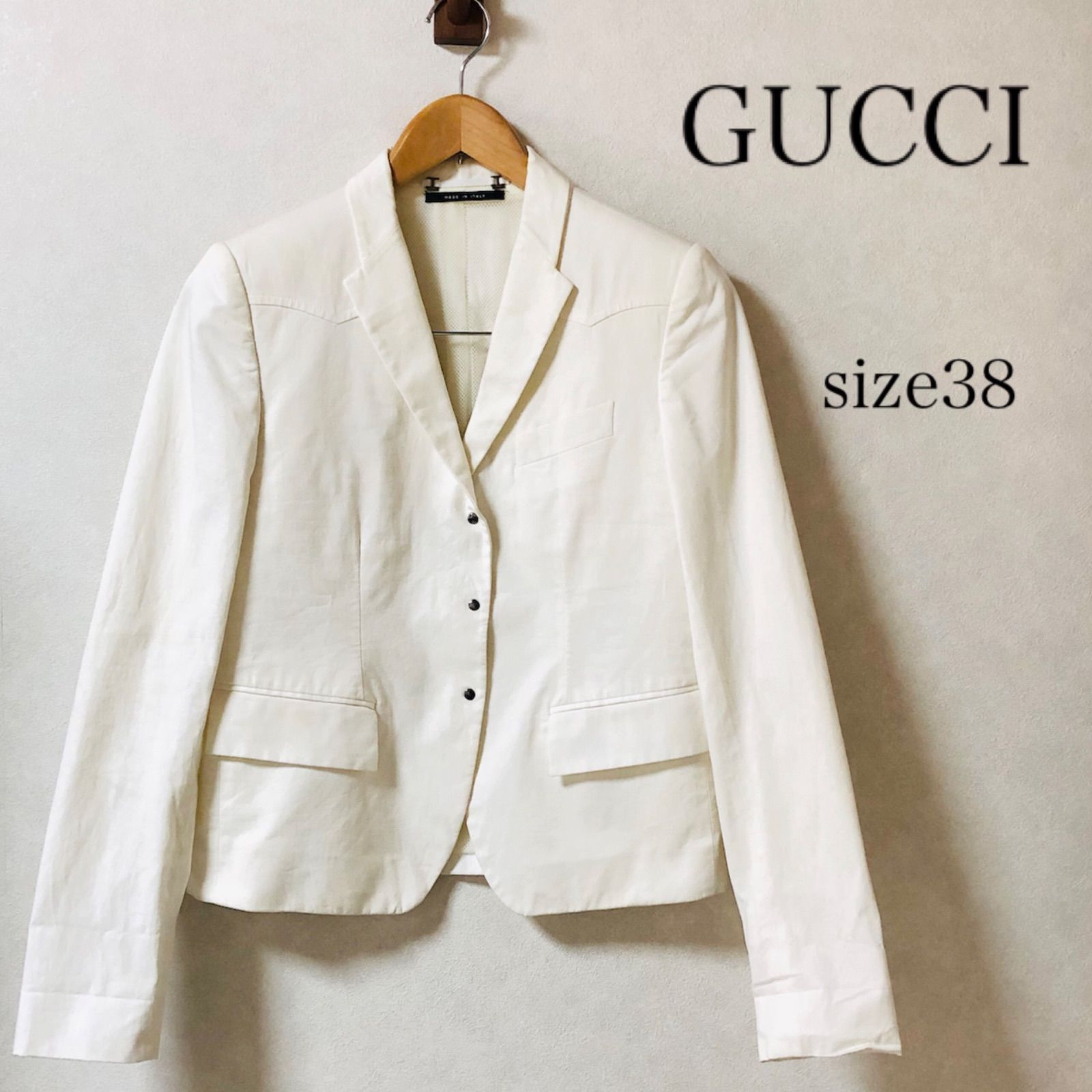 美品　GUCCI ジャケット GUCCI - GUCCI バレンシアガ コラボ ダブルネーム テーラード