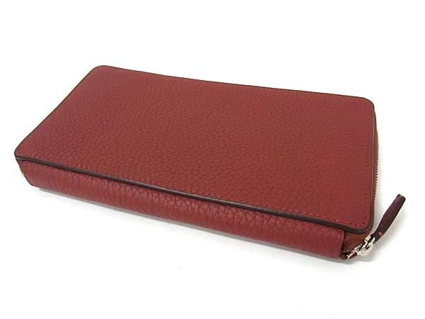 □新品同様□ MOYNAT モワナ レザー ラウンドファスナー 長財布  