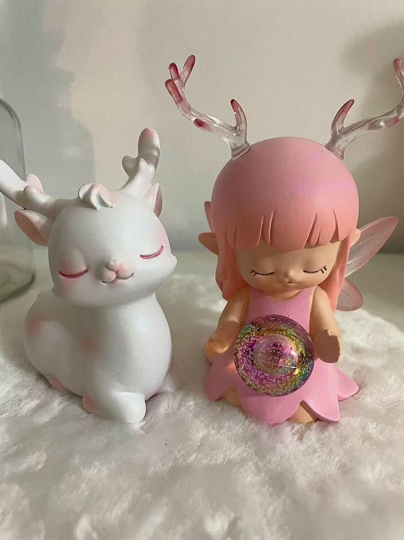 【♥︎】ハリート鹿の装飾品 車のケーキ ベーキング 樹脂クラフトギフト ポーチ ハリート鹿の装飾品 車のケーキ ベーキング 樹脂クラフトギフト