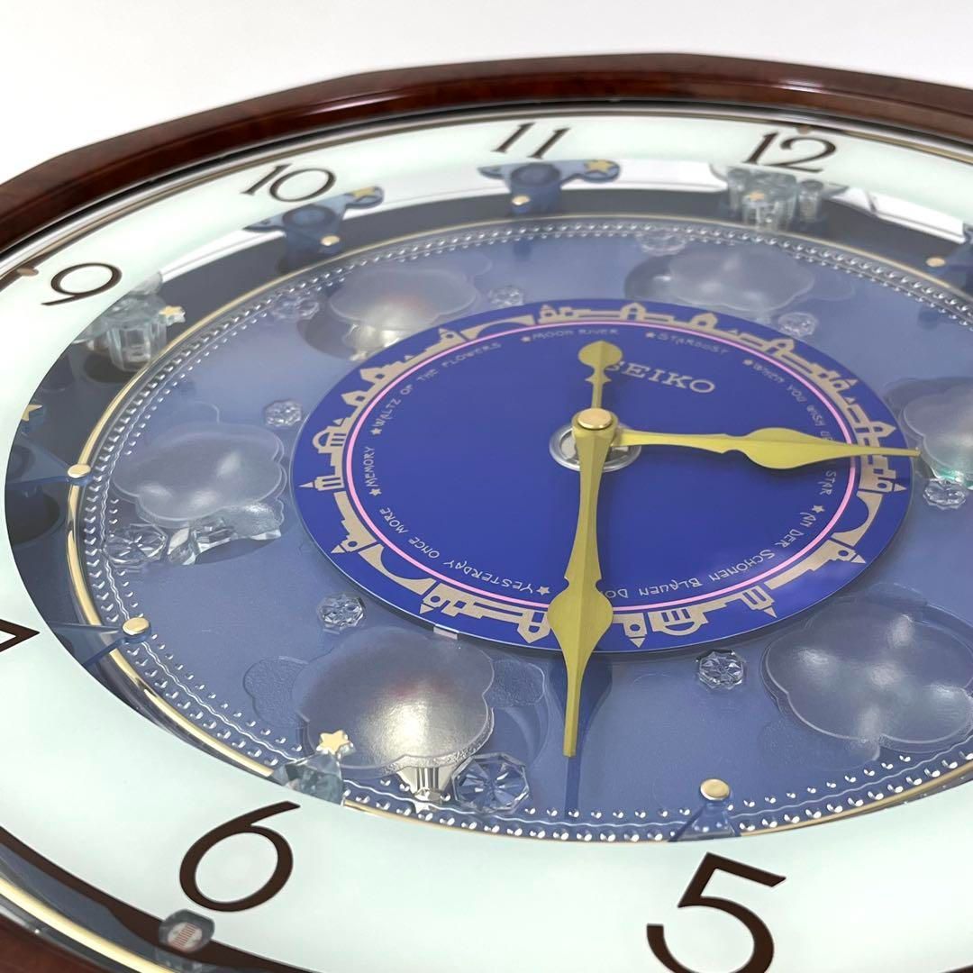 からくり時計 アナログ掛け時計