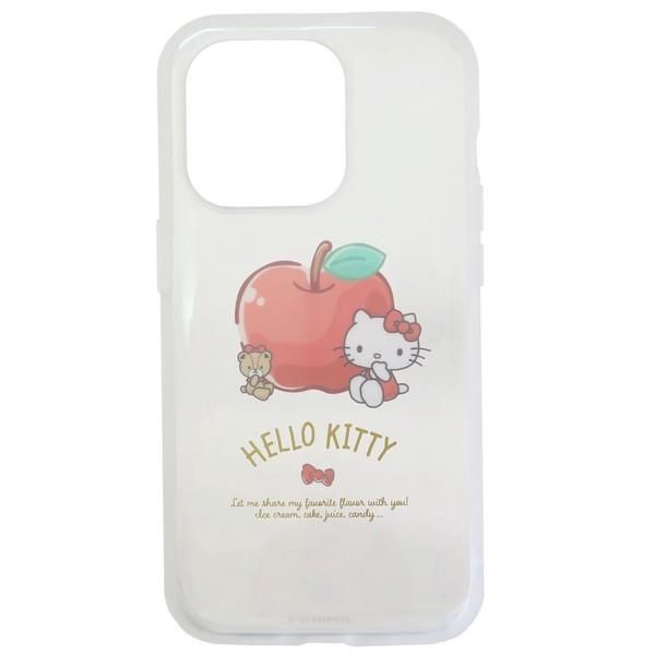 ハローキティ iPhone14ケース iPhone14Pro 13Pro プロテクトカバー llllfit Clear 