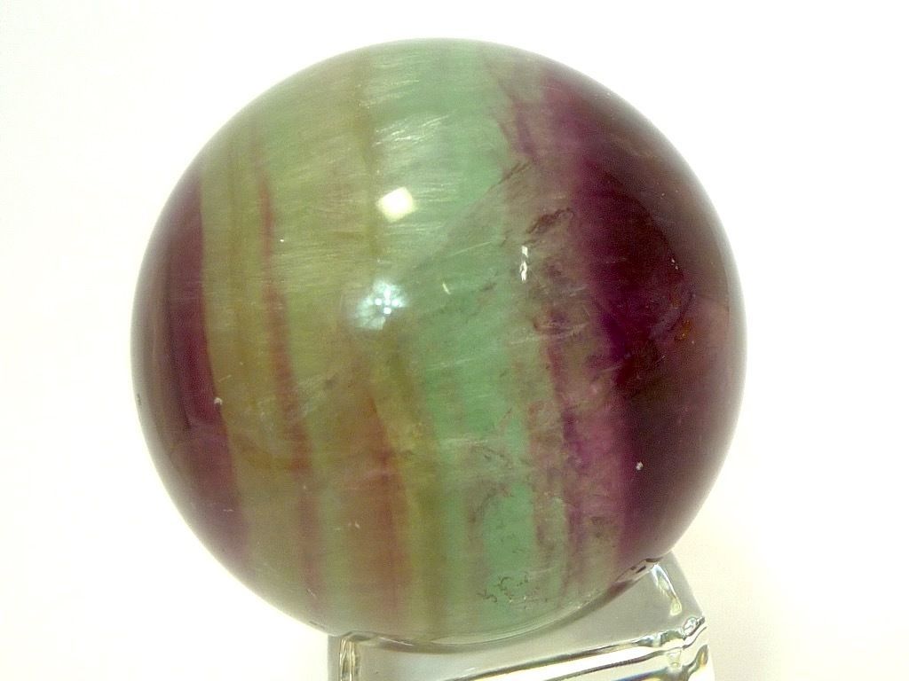 フローライト 蛍石 心の石 スフィア 球体 丸玉 精神成長 集中力 エネルギー 協調性 癒し ストレス解放 ポジティブ 天然石 _U4