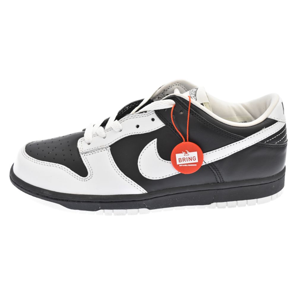 NIKE (ナイキ) COURIR DUNK LOW 20TH コリア別注 ダンク ローカット スニーカー ブラック/ホワイト 309431-011  - メルカリ