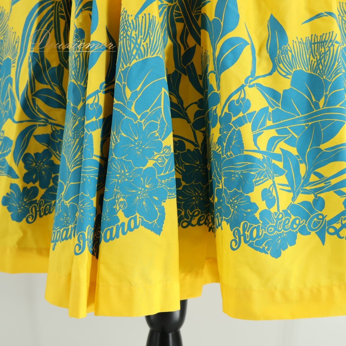【美品 ハワイ製フラダンス用衣装】イエロー Pukalani Fashion 美品 フラダンス Pukalani Fashion ドレス ハワイ製 ② - メルカリ