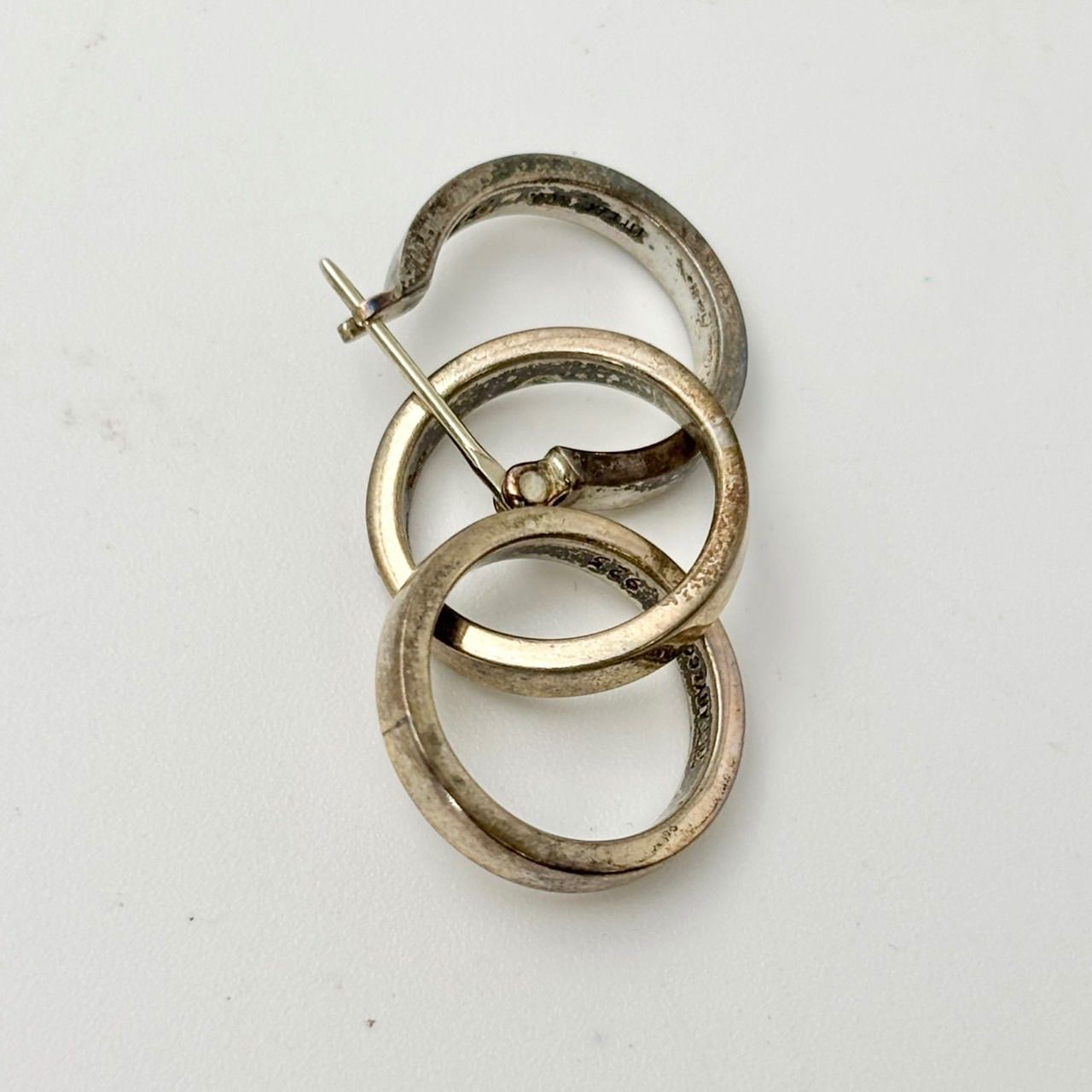 ティファニー　トリプル　サークル　フープ　ドロップ　ピアス　パロマピカソ　925 ティファニー トリプル サークル フープ ドロップ ピアス パロマピカソ