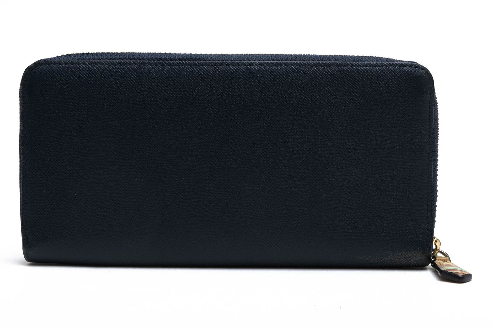 ポールスミス Paul Smith 長財布 財布 ウォレット メンズ 男性 男性用 レザー 革 本革 ネイビー 紺 PSC 785 ジップストローグレイン 小銭入れあり ラウンドジップ ラウンドファスナー