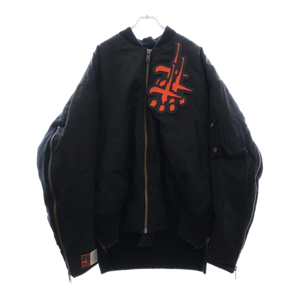 cvtvlist (カタリスト) CTLS Rubber Logo Riders MA-1 cvtvlist (カタリスト) CTLS Rubber Logo Riders MA-1