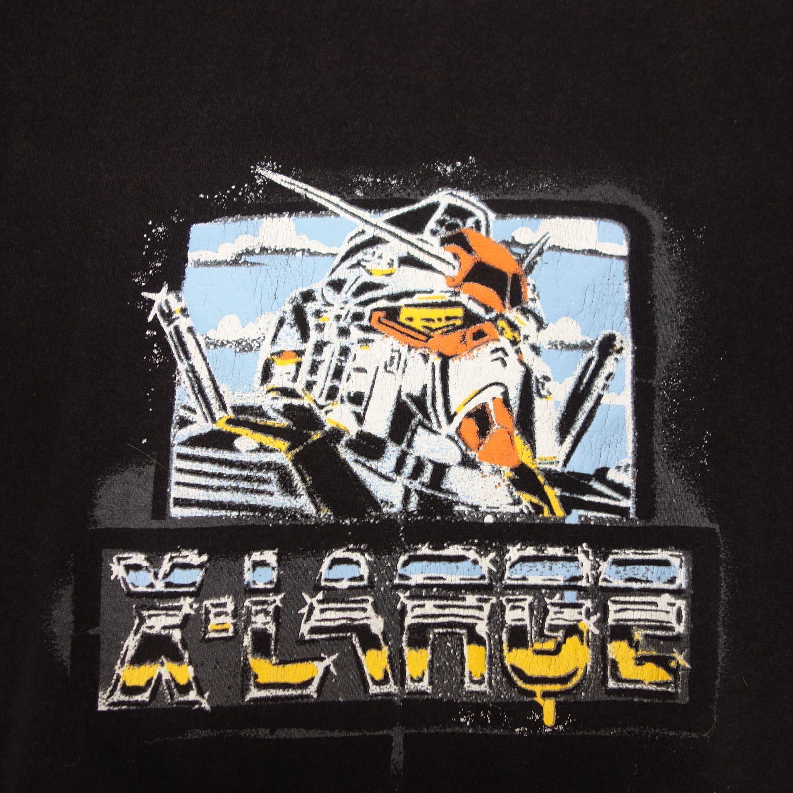 希少 US古着☆XLARGE エクストララージ 半袖プリントTシャツ ガンダム 