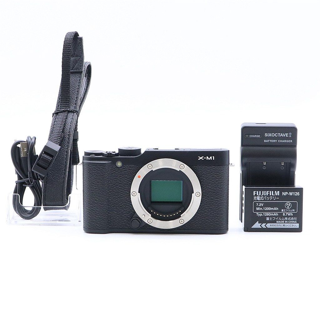 上品 Fujifilm X M 1 ブラック 6444