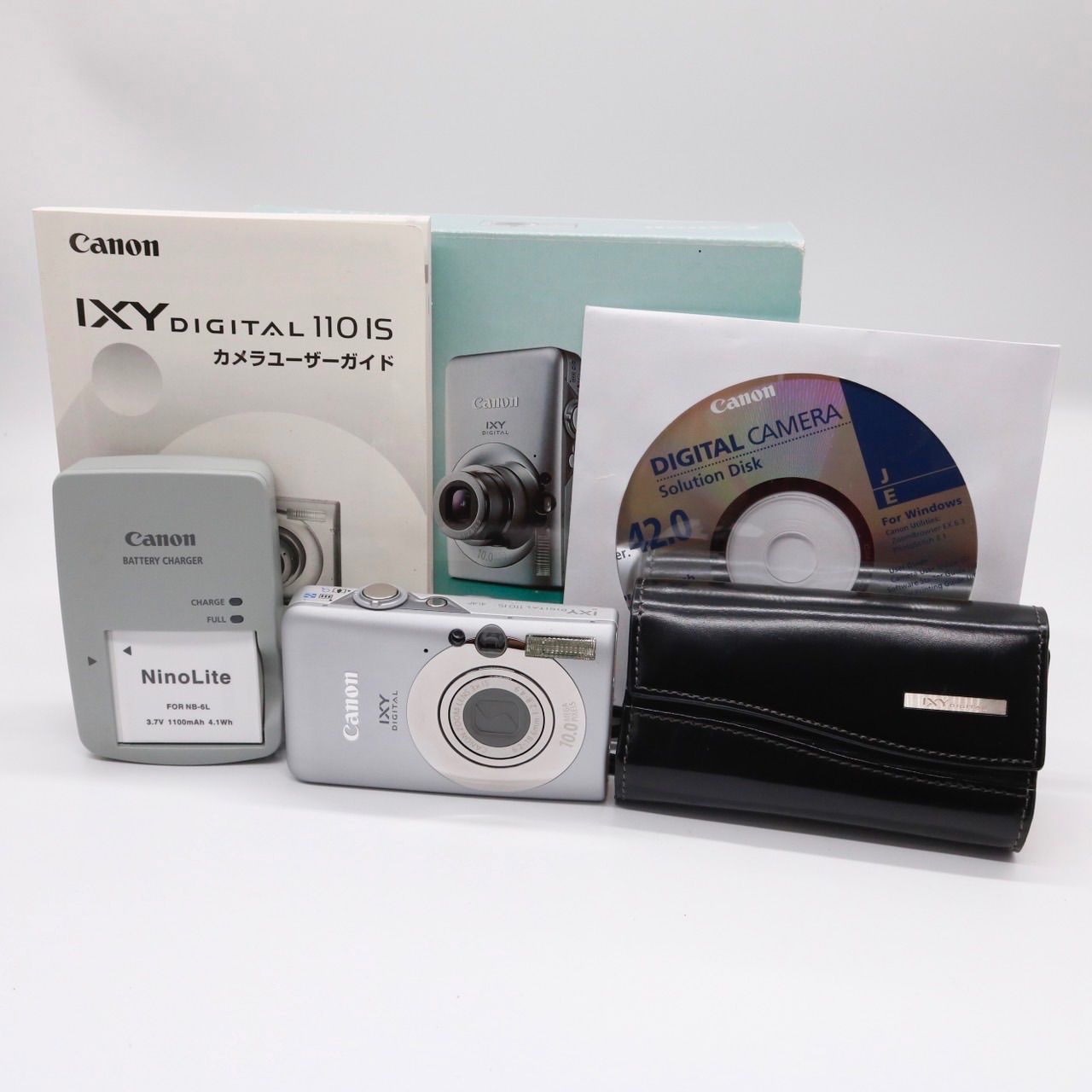 Canon デジタルカメラ IXY DIGITAL (イクシ) 110 IS シルバー IXYD110IS(SL) - メルカリ