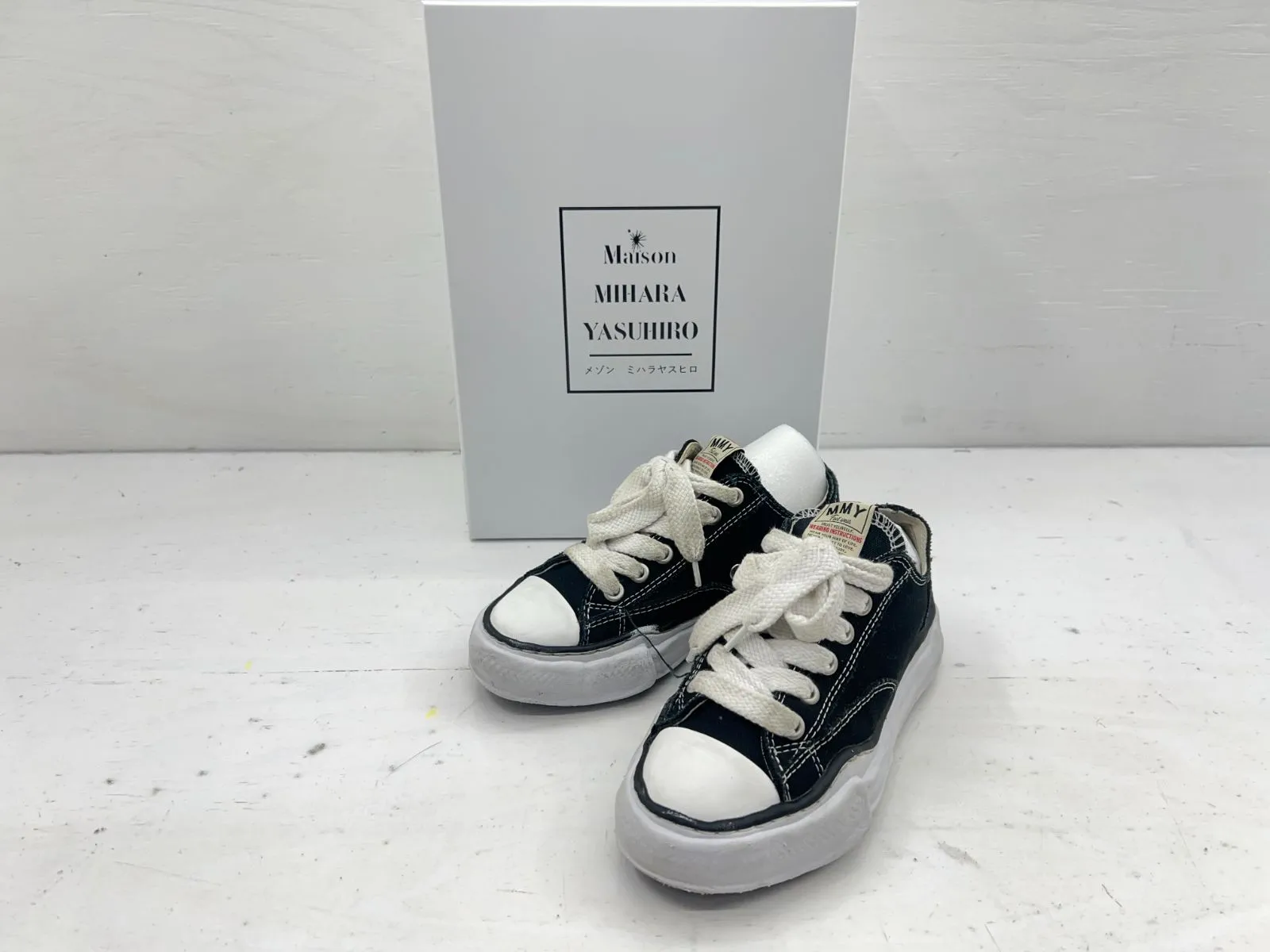交渉可 ミハラヤスヒロ 37 23cm レディーススニーカー ベージュ系 2025