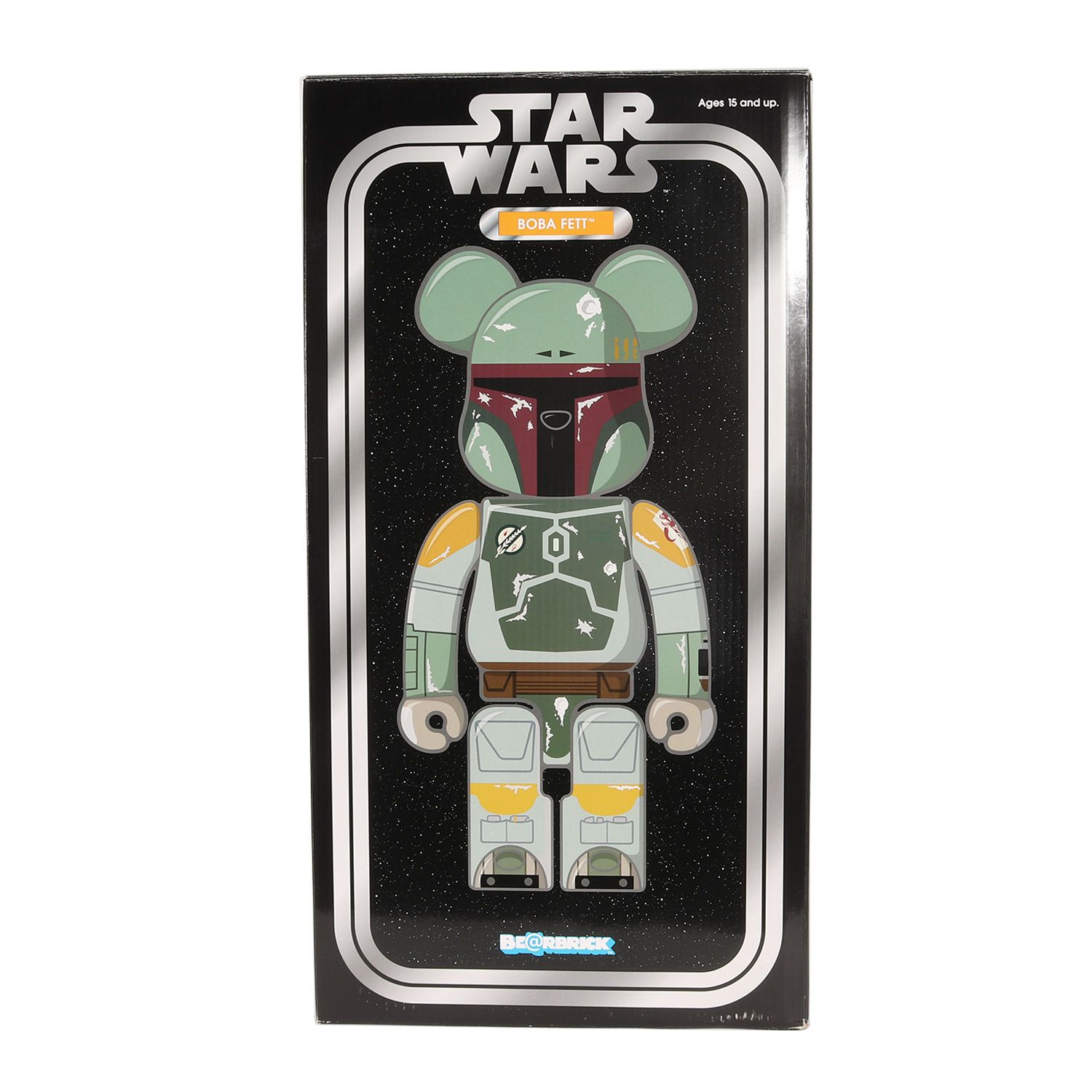 MEDICOM TOY - BE@RBRICK ボバ・フェット 1000％  新品 送料込み Amazon | BE@RBRICK BOBA FETT (TM) 1000％ | フィギュア